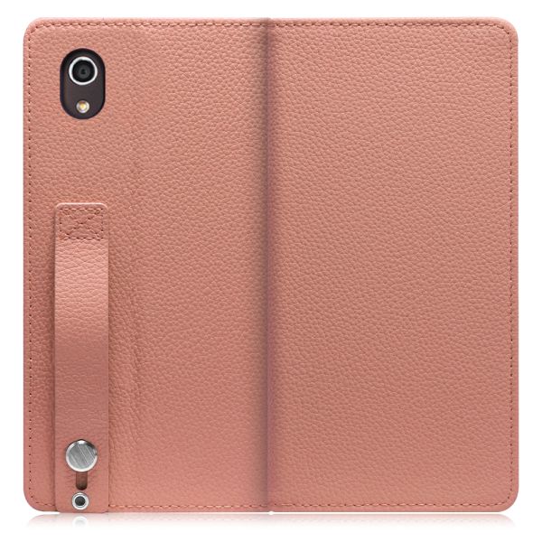 [ LOOF HOLD ] Android One S4 Androidone S4 androidoneS4 スマホケース ケース カバー 手帳型ケース 背面ベルト カード収納 本革 マグネットなし [ Android One S4 ]