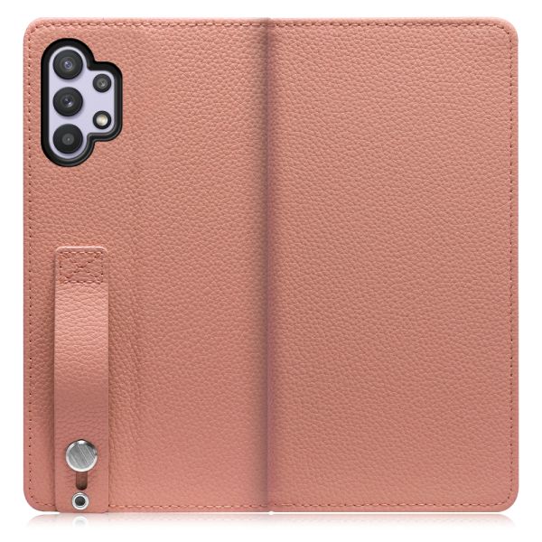 [ LOOF HOLD ] Galaxy A32 5G SCG08 a325g スマホケース ケース カバー 手帳型ケース 背面ベルト カード収納 本革 マグネットなし [ Galaxy A32 5G ]