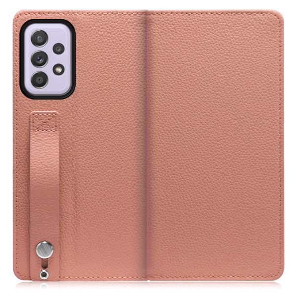 [ LOOF HOLD ] Galaxy A52 5G SC-53B a525g スマホケース ケース カバー 手帳型ケース 背面ベルト カード収納 本革 マグネットなし [ Galaxy A52 5G ]