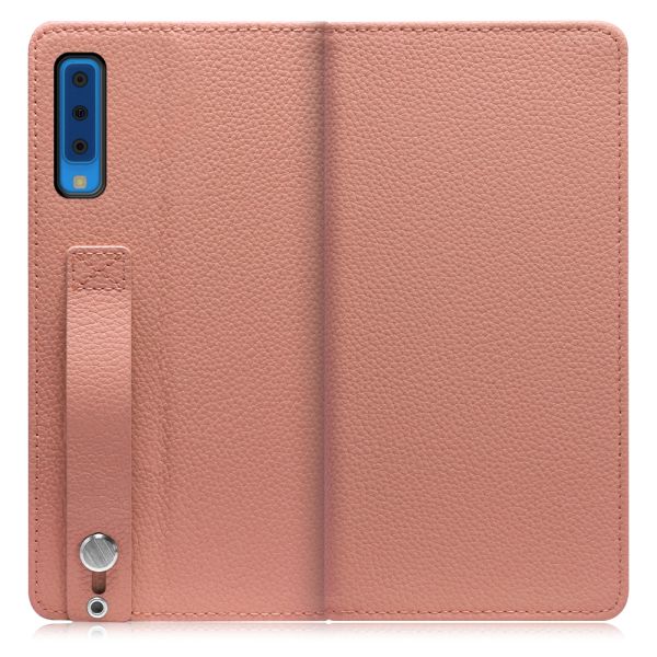 [ LOOF HOLD ] Galaxy A7 SM-A750C galaxya7 スマホケース ケース カバー 手帳型ケース 背面ベルト カード収納 本革 マグネットなし [ Galaxy A7 ]