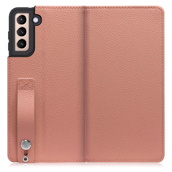 [ LOOF HOLD ] Galaxy S21 5G SC-51B / SCG09 s215g スマホケース ケース カバー 手帳型ケース 背面ベルト カード収納 本革 マグネットなし [ Galaxy S21 5G ]