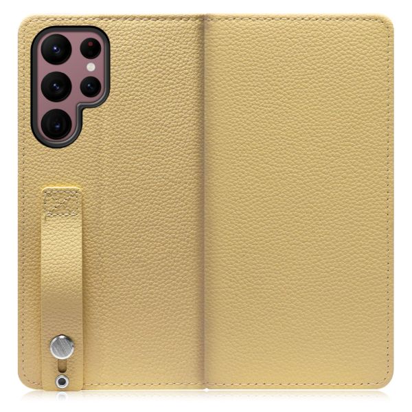 [ LOOF HOLD ] Galaxy S22 Ultra SC-52C / SCG14 s22ultra スマホケース ケース カバー 手帳型ケース 背面ベルト カード収納 本革 マグネットなし [ Galaxy S22 Ultra ]