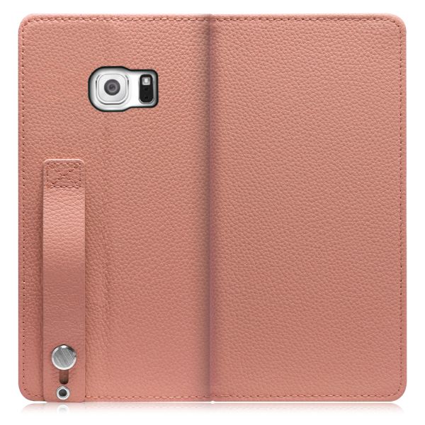 [ LOOF HOLD ] Galaxy S6 SC-05G galaxys6 スマホケース ケース カバー 手帳型ケース 背面ベルト カード収納 本革 マグネットなし [ Galaxy S6 ]