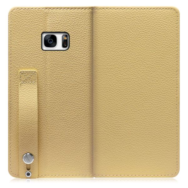 [ LOOF HOLD ] Galaxy S7 edge SC-02H / SCV33 s7edge s7エッジ スマホケース ケース カバー 手帳型ケース 背面ベルト カード収納 本革 マグネットなし [ Galaxy S7 edge ]
