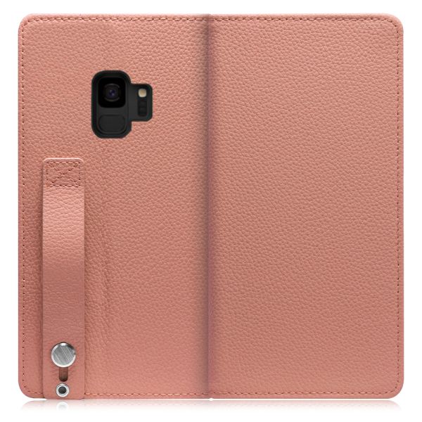 [ LOOF HOLD ] Galaxy S9 SC-02K / SCV38 galaxys9 スマホケース ケース カバー 手帳型ケース 背面ベルト カード収納 本革 マグネットなし [ Galaxy S9 ]