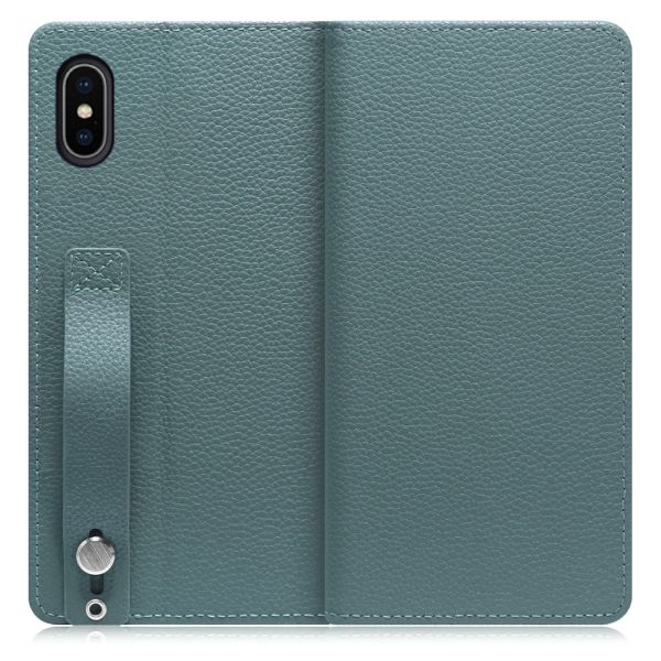 [ LOOF HOLD ] iPhone X / XS iPhonex iPhonexs スマホケース ケース カバー 手帳型ケース 背面ベルト カード収納 本革 マグネットなし [ iPhone X / XS ]
