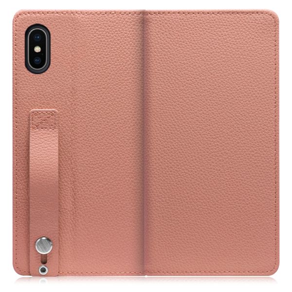[ LOOF HOLD ] iPhone X / XS iPhonex iPhonexs スマホケース ケース カバー 手帳型ケース 背面ベルト カード収納 本革 マグネットなし [ iPhone X / XS ]