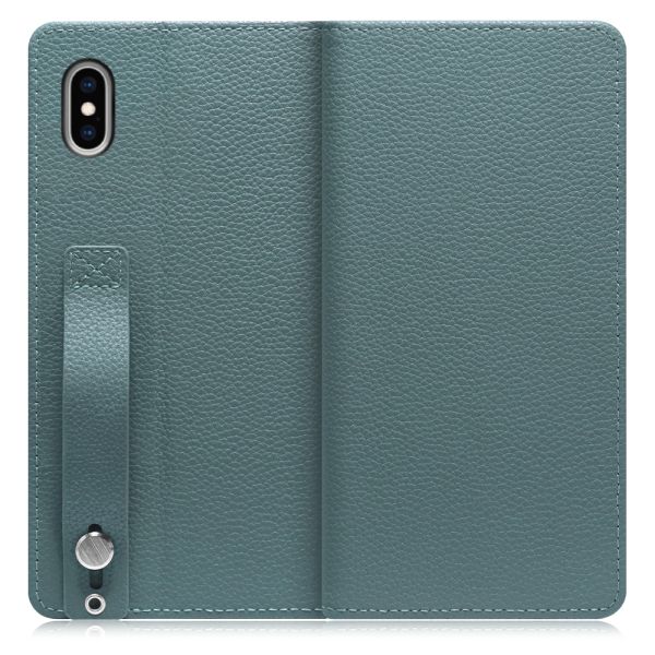 [ LOOF HOLD ] iPhone XS Max iPhonexsmax xsmax スマホケース ケース カバー 手帳型ケース 背面ベルト カード収納 本革 マグネットなし [ iPhone XS Max ]