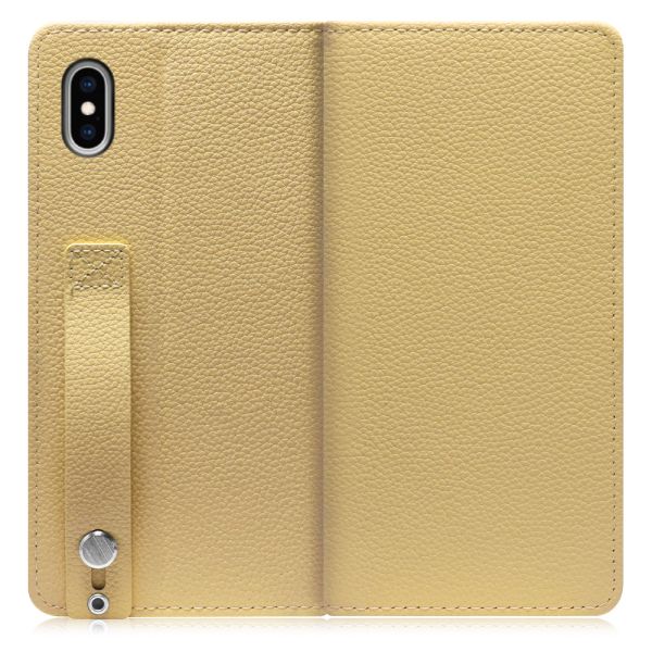 [ LOOF HOLD ] iPhone XS Max iPhonexsmax xsmax スマホケース ケース カバー 手帳型ケース 背面ベルト カード収納 本革 マグネットなし [ iPhone XS Max ]