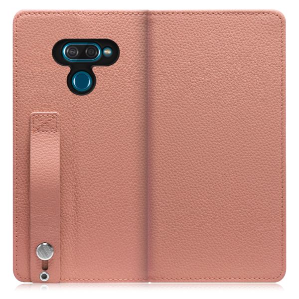 [ LOOF HOLD ] LG K50  スマホケース ケース カバー 手帳型ケース 背面ベルト カード収納 本革 マグネットなし [ LG K50 ]