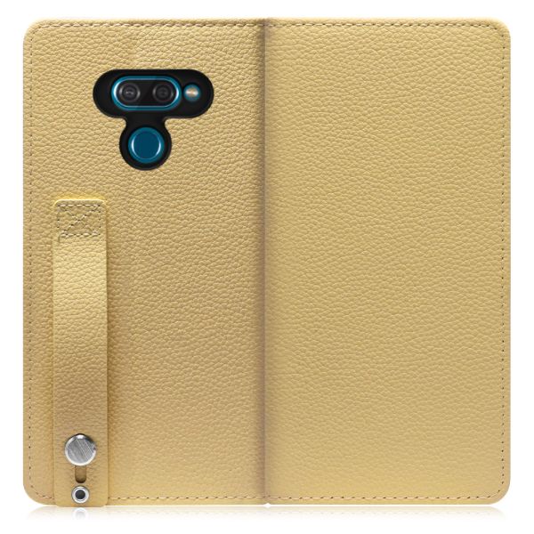[ LOOF HOLD ] LG K50  スマホケース ケース カバー 手帳型ケース 背面ベルト カード収納 本革 マグネットなし [ LG K50 ]