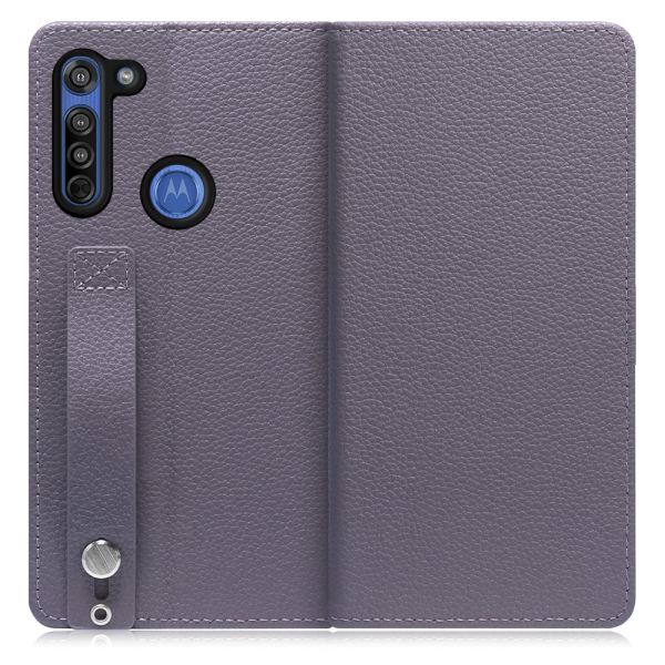[ LOOF HOLD ] moto g8 motog8 スマホケース ケース カバー 手帳型ケース 背面ベルト カード収納 本革 マグネットなし [ moto g8 ]