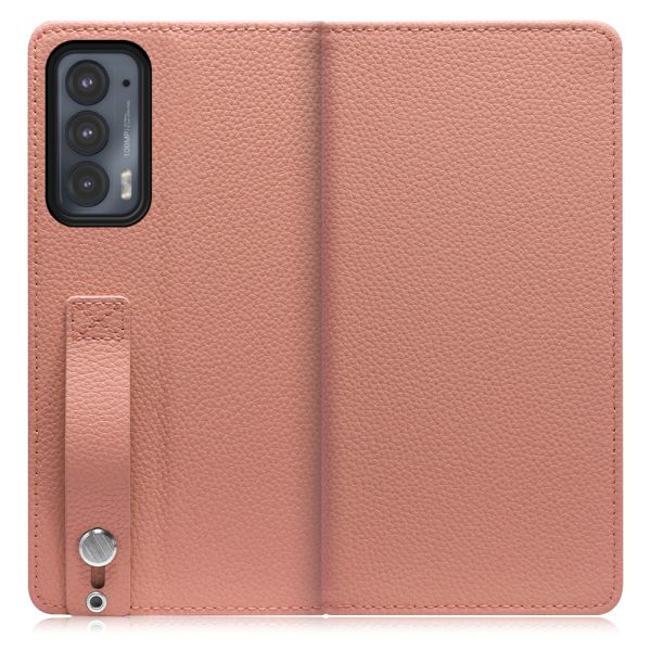 [ LOOF HOLD ] motorola  edge 20 edge20 スマホケース ケース カバー 手帳型ケース 背面ベルト カード収納 本革 マグネットなし [ edge 20 ]