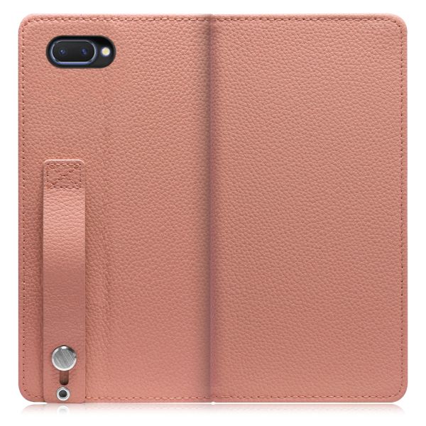 [ LOOF HOLD ] OPPO R15 Neo r15neo スマホケース ケース カバー 手帳型ケース 背面ベルト カード収納 本革 マグネットなし [ OPPO R15 Neo ]