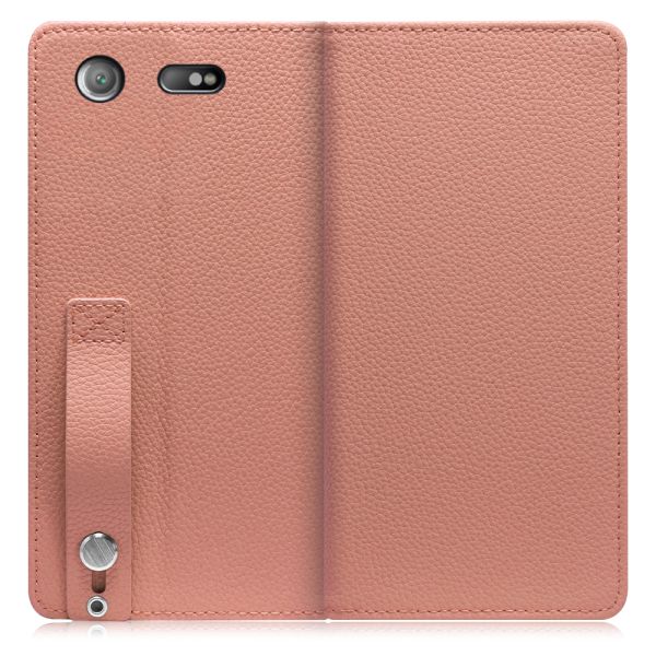 [ LOOF HOLD ] Xperia XZ1 Compact SO-02K xz1compact スマホケース ケース カバー 手帳型ケース 背面ベルト カード収納 本革 マグネットなし [ Xperia XZ1 Compact ]