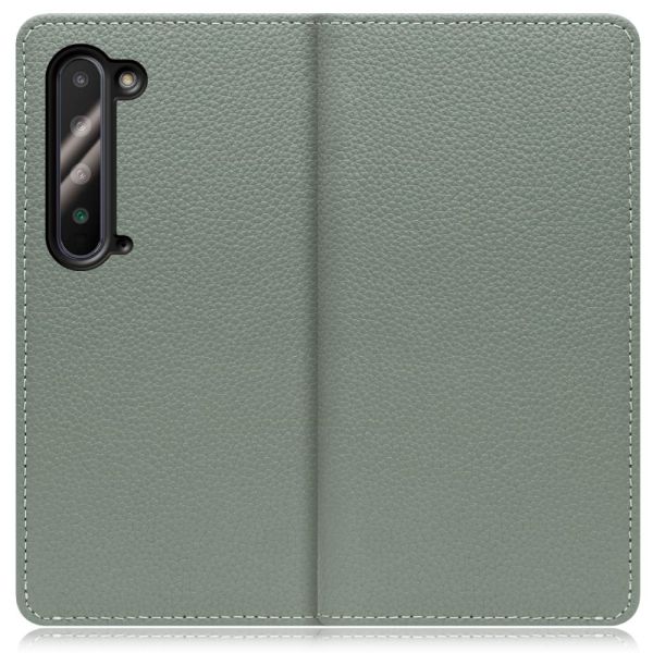 [ LOOF BOOK ] AQUOS R5G SH-51A / SHG01  スマホケース ケース カバー 手帳型ケース カード収納 本革 マグネットなし ベルトなし [ AQUOS R5G ]