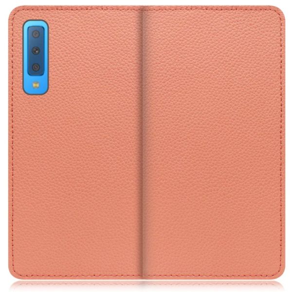[ LOOF BOOK ] Galaxy A7 SM-A750C galaxya7 スマホケース ケース カバー 手帳型ケース カード収納 本革 マグネットなし ベルトなし [ Galaxy A7 ]
