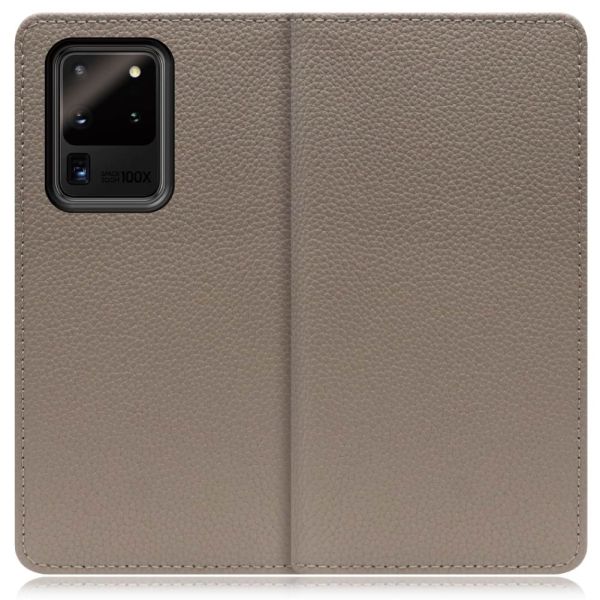 [ LOOF BOOK ] Galaxy S20 Ultra s20ultra スマホケース ケース カバー 手帳型ケース カード収納 本革 マグネットなし ベルトなし [ Galaxy S20 Ultra 5G ]