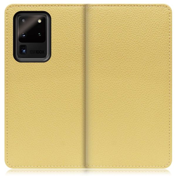 [ LOOF BOOK ] Galaxy S20 Ultra s20ultra スマホケース ケース カバー 手帳型ケース カード収納 本革 マグネットなし ベルトなし [ Galaxy S20 Ultra 5G ]