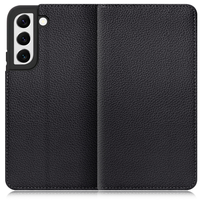 [ LOOF BOOK ] Galaxy S22 SC-51C / SCG13  スマホケース ケース カバー 手帳型ケース カード収納 本革 マグネットなし ベルトなし [ Galaxy S22 ]