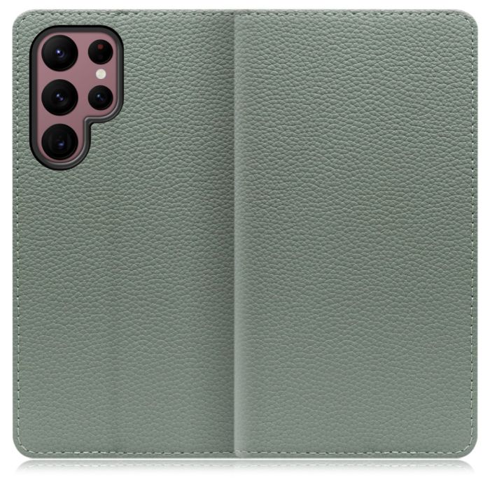 [ LOOF BOOK ] Galaxy S22 Ultra SC-52C / SCG14 s22ultra スマホケース ケース カバー 手帳型ケース カード収納 本革 マグネットなし ベルトなし [ Galaxy S22 Ultra ]