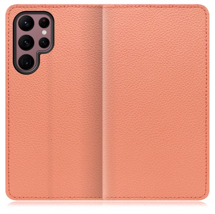 [ LOOF BOOK ] Galaxy S22 Ultra SC-52C / SCG14 s22ultra スマホケース ケース カバー 手帳型ケース カード収納 本革 マグネットなし ベルトなし [ Galaxy S22 Ultra ]