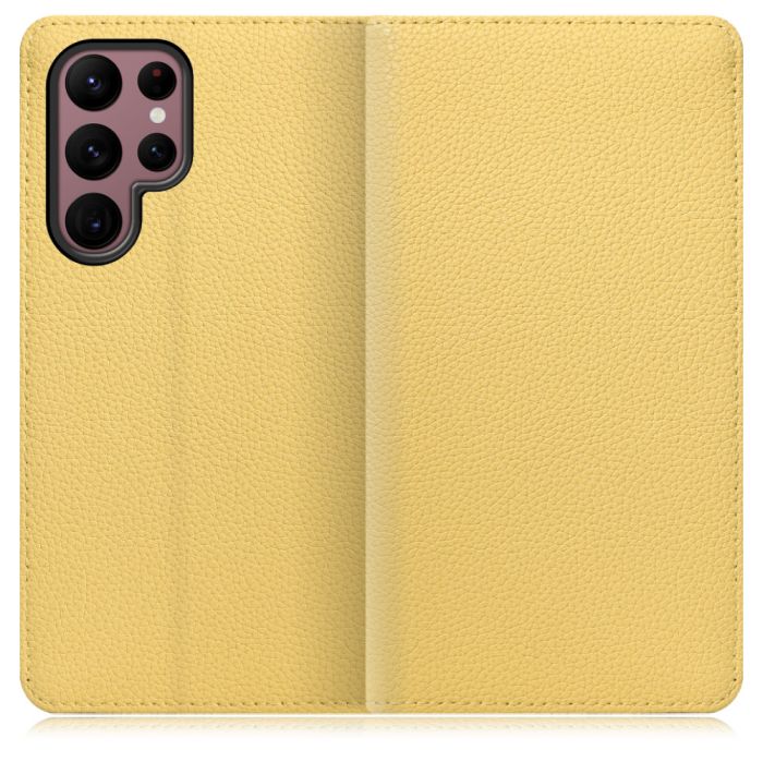[ LOOF BOOK ] Galaxy S22 Ultra SC-52C / SCG14 s22ultra スマホケース ケース カバー 手帳型ケース カード収納 本革 マグネットなし ベルトなし [ Galaxy S22 Ultra ]