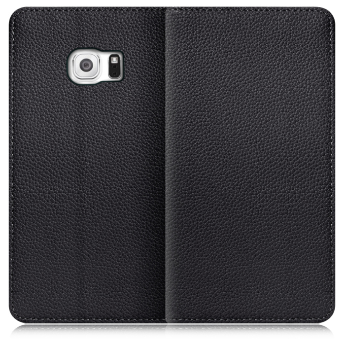 [ LOOF BOOK ] Galaxy S6 SC-05G galaxys6 スマホケース ケース カバー 手帳型ケース カード収納 本革 マグネットなし ベルトなし [ Galaxy S6 ]