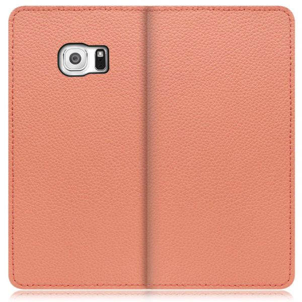 [ LOOF BOOK ] Galaxy S6 SC-05G galaxys6 スマホケース ケース カバー 手帳型ケース カード収納 本革 マグネットなし ベルトなし [ Galaxy S6 ]