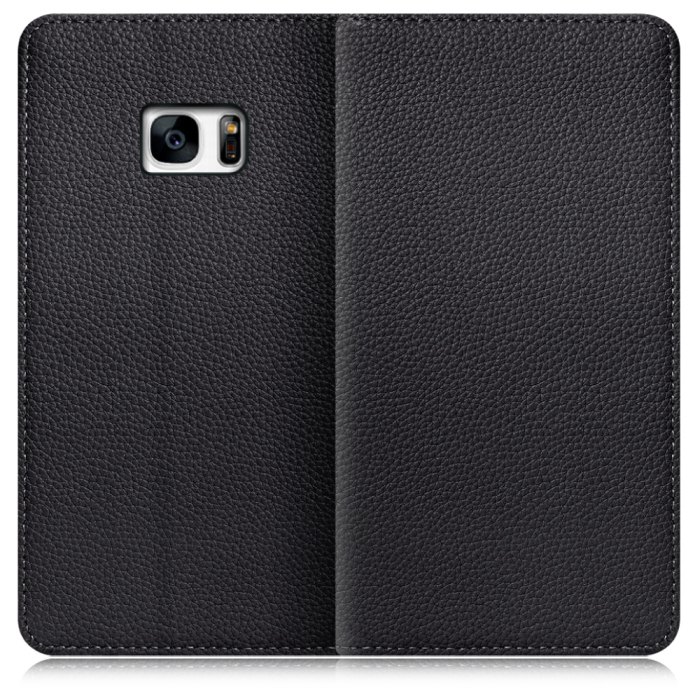 [ LOOF BOOK ] Galaxy S7 edge SC-02H / SCV33 s7edge s7エッジ スマホケース ケース カバー 手帳型ケース カード収納 本革 マグネットなし ベルトなし [ Galaxy S7 edge ]