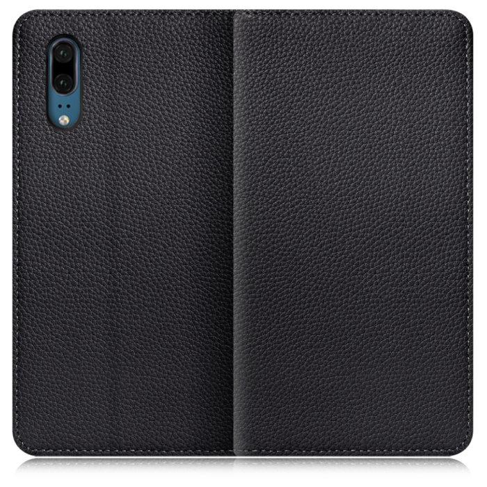 [ LOOF BOOK ] HUAWEI P20  スマホケース ケース カバー 手帳型ケース カード収納 本革 マグネットなし ベルトなし [ HUAWEI P20 ]
