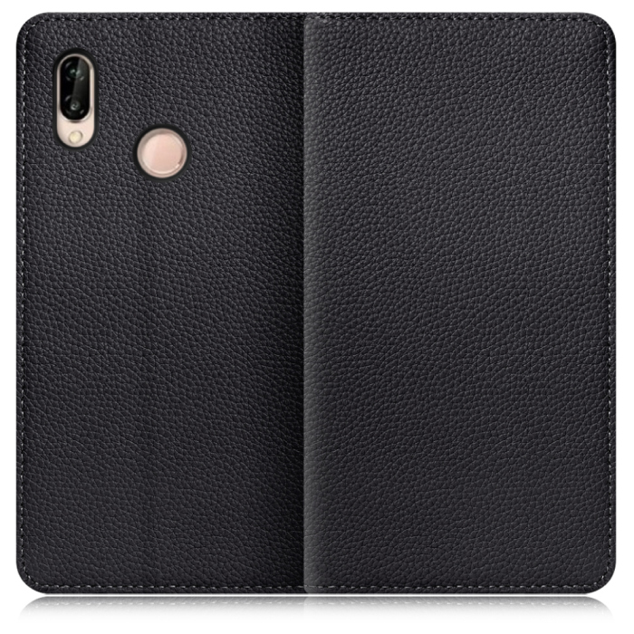 [ LOOF BOOK ] HUAWEI P20 lite p20lite スマホケース ケース カバー 手帳型ケース カード収納 本革 マグネットなし ベルトなし [ HUAWEI P20 lite ]