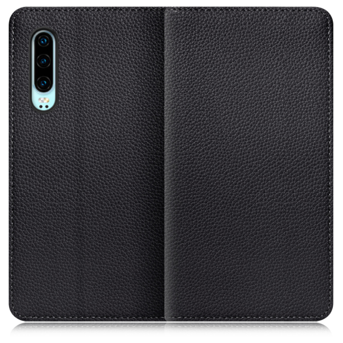 [ LOOF BOOK ] HUAWEI P30  スマホケース ケース カバー 手帳型ケース カード収納 本革 マグネットなし ベルトなし [ HUAWEI P30 ]
