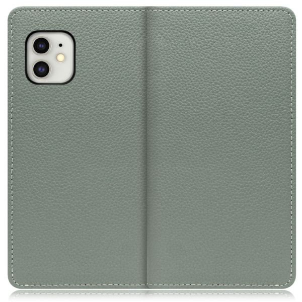 [ LOOF BOOK ] iPhone 11 iPhone11 スマホケース ケース カバー 手帳型ケース カード収納 本革 マグネットなし ベルトなし [ iPhone 11 ]