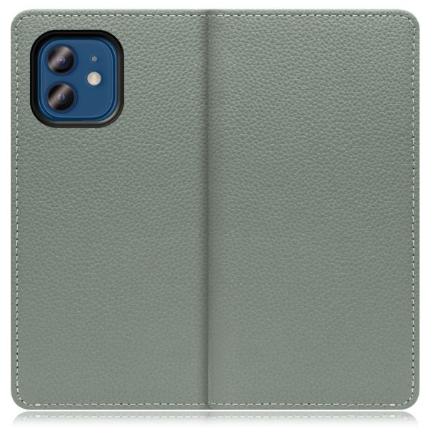 [ LOOF BOOK ] iPhone 12 / 12 Pro iphone12 iphone12pro 12pro 12プロ スマホケース ケース カバー 手帳型ケース カード収納 本革 マグネットなし ベルトなし [ iPhone 12 / 12 Pro ]