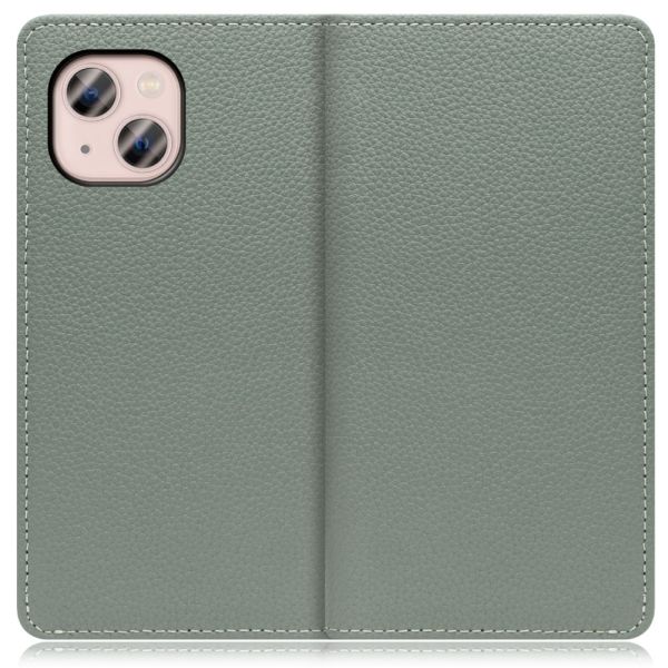 [ LOOF BOOK ] iPhone 13 iphone13 スマホケース ケース カバー 手帳型ケース カード収納 本革 マグネットなし ベルトなし [ iPhone 13 ]