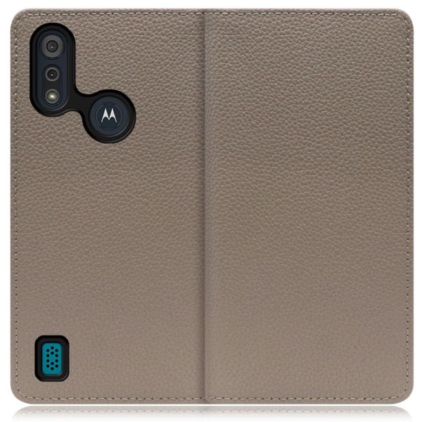 [ LOOF BOOK ] moto e6s motoe6s スマホケース ケース カバー 手帳型ケース カード収納 本革 マグネットなし ベルトなし [ moto e6s ]