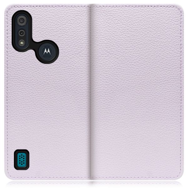 [ LOOF BOOK ] moto e6s motoe6s スマホケース ケース カバー 手帳型ケース カード収納 本革 マグネットなし ベルトなし [ moto e6s ]