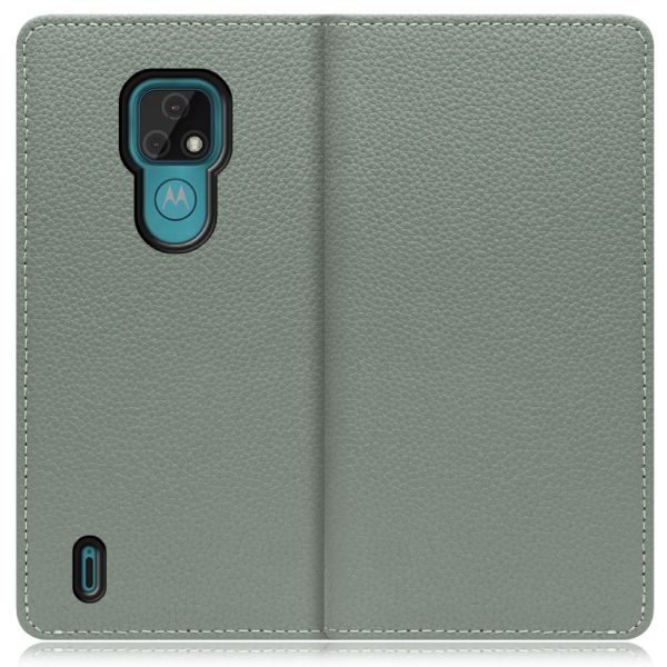 [ LOOF BOOK ] moto e7 motoe7 スマホケース ケース カバー 手帳型ケース カード収納 本革 マグネットなし ベルトなし [ moto e7 ]