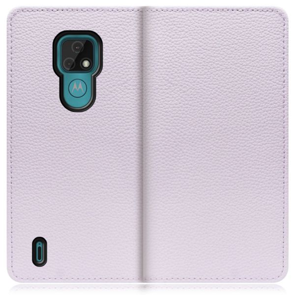[ LOOF BOOK ] moto e7 motoe7 スマホケース ケース カバー 手帳型ケース カード収納 本革 マグネットなし ベルトなし [ moto e7 ]