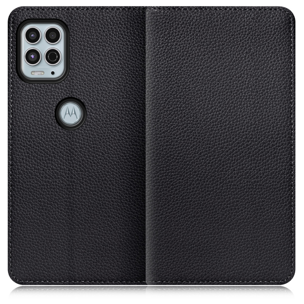 [ LOOF BOOK ] moto g100 motog100 スマホケース ケース カバー 手帳型ケース カード収納 本革 マグネットなし ベルトなし [ moto g100 ]