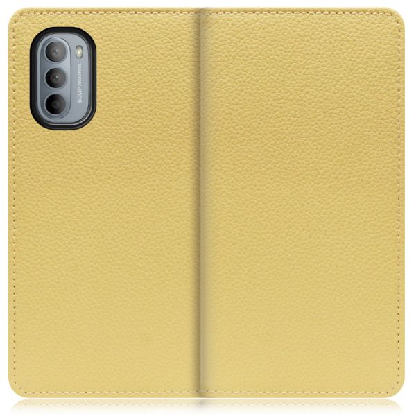 [ LOOF BOOK ] moto g31 motog31 スマホケース ケース カバー 手帳型ケース カード収納 本革 マグネットなし ベルトなし [ moto g31 ]