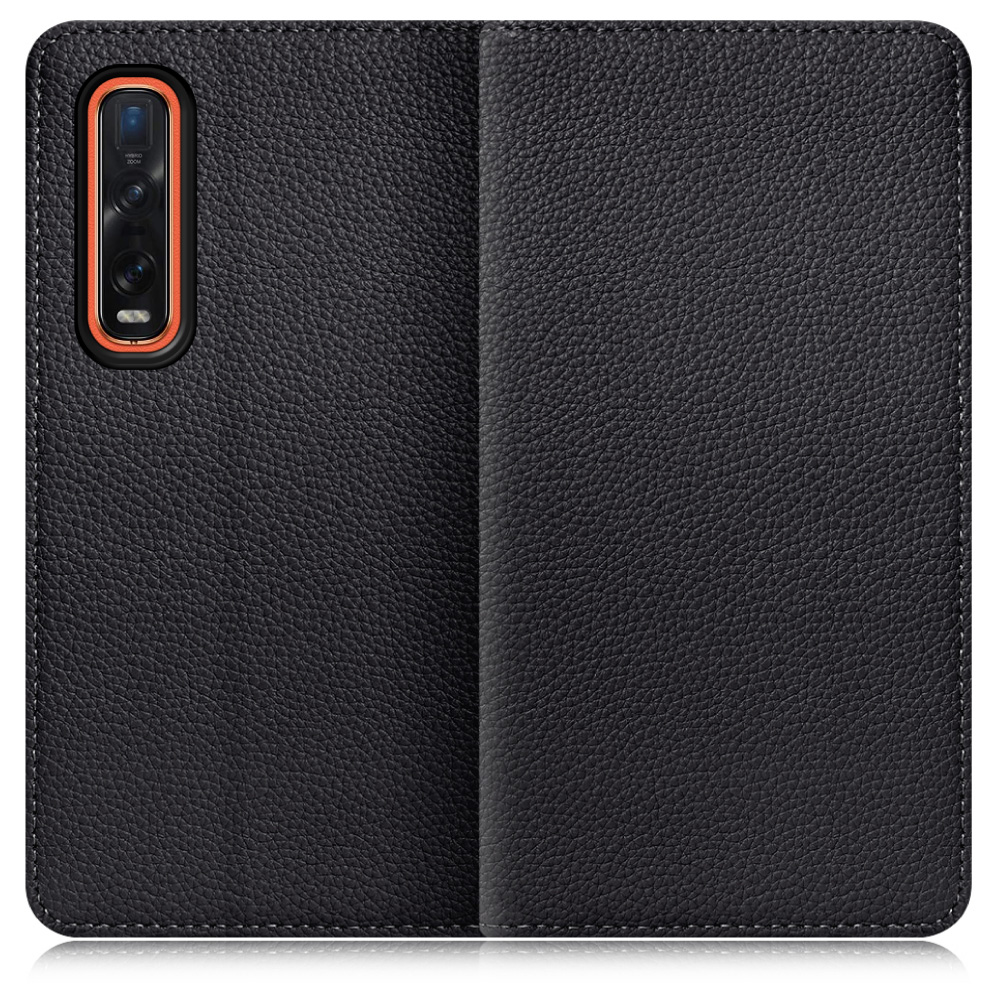 [ LOOF BOOK ] OPPO Find X2 Pro OPG01 findx2pro findx2 x2pro スマホケース ケース カバー 手帳型ケース カード収納 本革 マグネットなし ベルトなし [ OPPO Find X2 Pro ]
