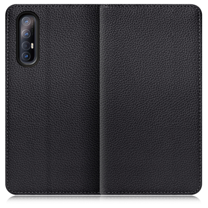 [ LOOF BOOK ] OPPO Reno3 5G reno35g reno 3 スマホケース ケース カバー 手帳型ケース カード収納 本革 マグネットなし ベルトなし [ OPPO Reno3 5G ]