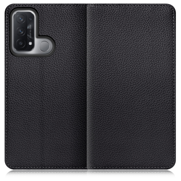 [ LOOF BOOK ] OPPO Reno5 A A103OP reno5a reno 5a スマホケース ケース カバー 手帳型ケース カード収納 本革 マグネットなし ベルトなし [ OPPO Reno5 A ]