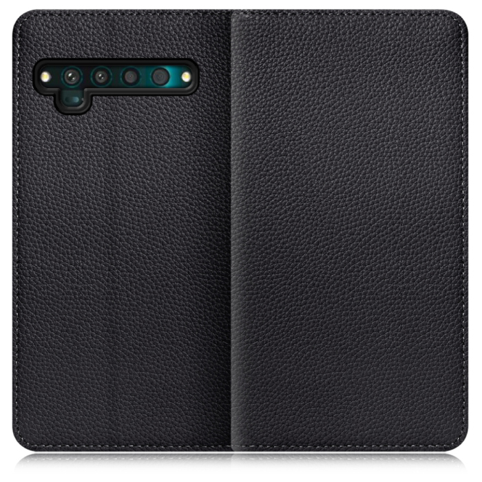 [ LOOF BOOK ] TCL 10 Pro 10pro スマホケース ケース カバー 手帳型ケース カード収納 本革 マグネットなし ベルトなし [ TCL 10 Pro ]