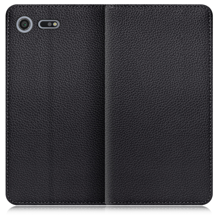 [ LOOF BOOK ] Xperia XZ Premium SO-04J xzpremium スマホケース ケース カバー 手帳型ケース カード収納 本革 マグネットなし ベルトなし [ Xperia XZ Premium ]