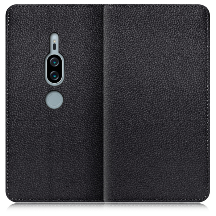 [ LOOF BOOK ] Xperia XZ2 Premium SO-04K / SOV38 xz2premium スマホケース ケース カバー 手帳型ケース カード収納 本革 マグネットなし ベルトなし [ Xperia XZ2 Premium ]