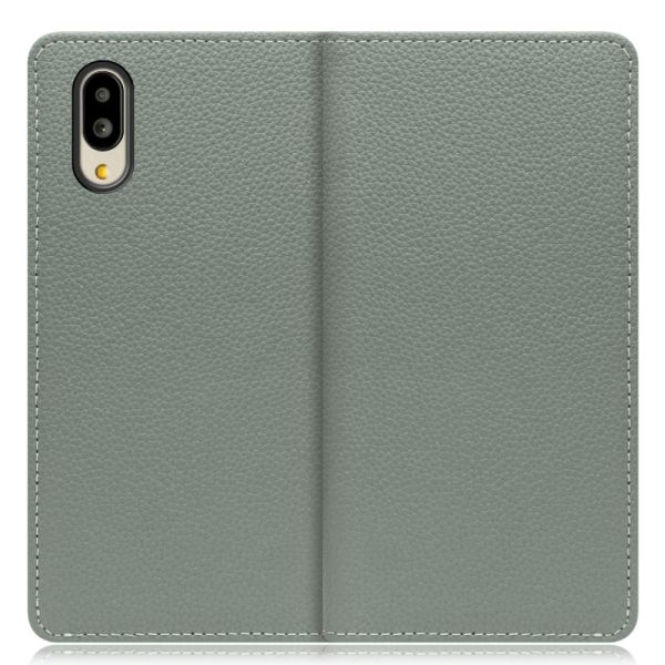 [ LOOF BOOK ] シンプルスマホ6 / BASIO active / BASIO active2 / SHG09  / SHG12  スマホケース ケース カバー 手帳型ケース カード収納 本革 マグネットなし ベルトなし