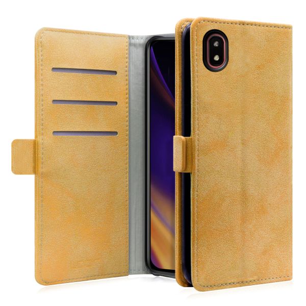 [ LOOF SIKI-MAG ] Galaxy A21 / A21 シンプル a21シンプル スマホケース ケース カバー 手帳型ケース カード収納 ベルト付き マグネット付き [ Galaxy A21 / A21 シンプル ]